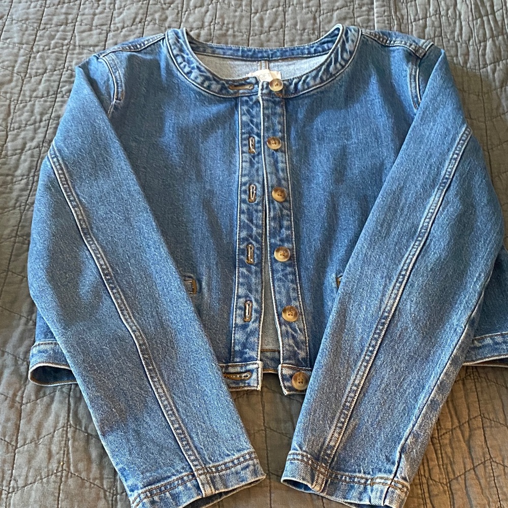 LOFT Light Blue Denim Jacket